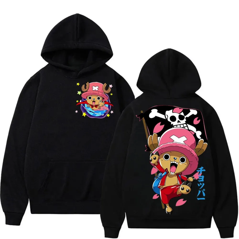 Anime Merchandise Store Japan - ワンピースパーカーチョッパークリスマス版アニメスウェットシャツ男性女性カップルマッチング冬服かわいいクリスマスギフトセット新しい