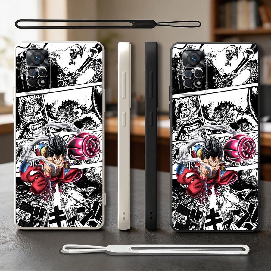 Lanyard Anime Logo - ワンピース ルフィ スマホケース Xiaomi Redmi Note