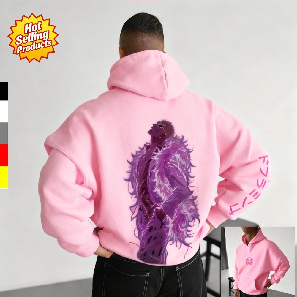 ワンピースパーカー ドンキホーテ・ドフラミンゴ 新しいスウェ - Anime Merchandise Store Japan のレビューと価格