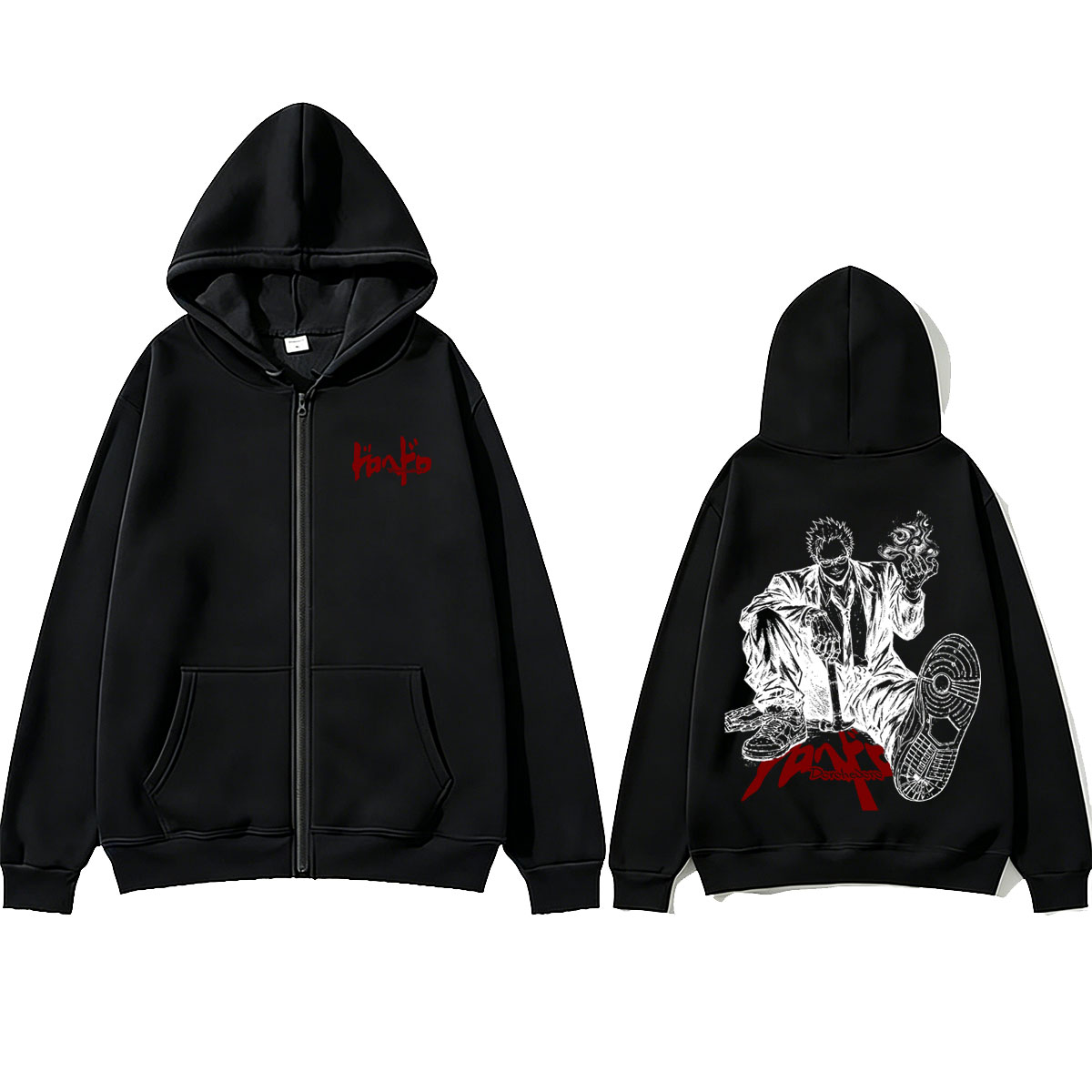 アニメ『ドロヘドロ シン』 ‌   メンズ・レディース マン - Anime Merch Hoodie のレビューと価格