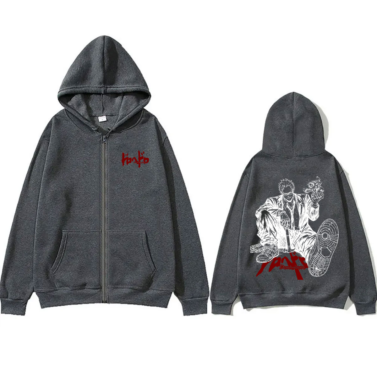 アニメ『ドロヘドロ シン』 ‌   メンズ・レディース マン - Anime Merch Hoodie のレビューと価格