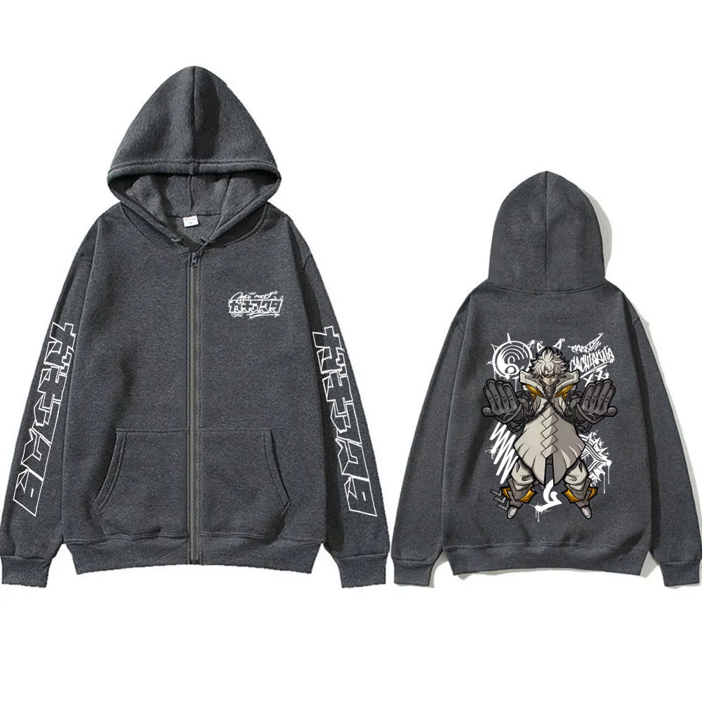 アニメガチャクタルードグッズジッパーフーディー男性女性カジュ - Anime Merch Hoodie のレビューと価格