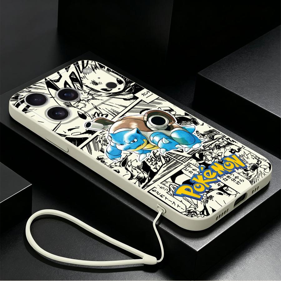 ポケモン リザードン カメックス iPhoneケース App - Lanyard Anime Logo のレビューと価格