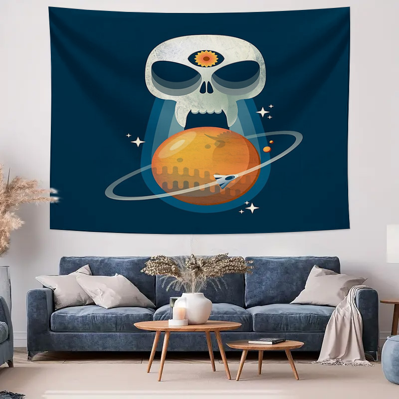 宇宙銀河タペストリー星雲宇宙月星天体家の装飾壁掛け寮の部屋美 - Wall Scroll Tapestry のレビューと価格
