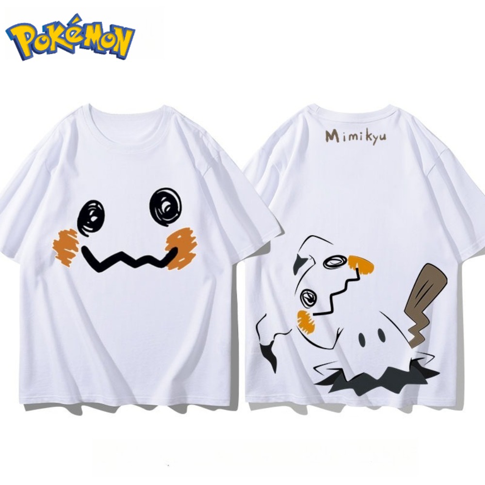 ポケモン ミミッキュ 前後プリント Tシャツ メンズ レディ - Anime Merchandise Store Japan のレビューと価格