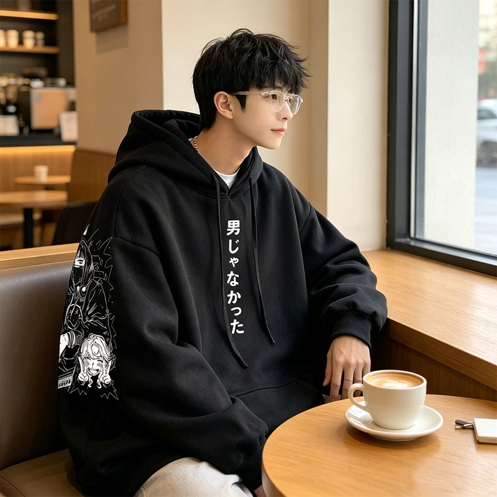 アニメ「彼女が気になる人間は根本男じゃなかった」コガミツキ  - Anime Merch Hoodie のレビューと価格
