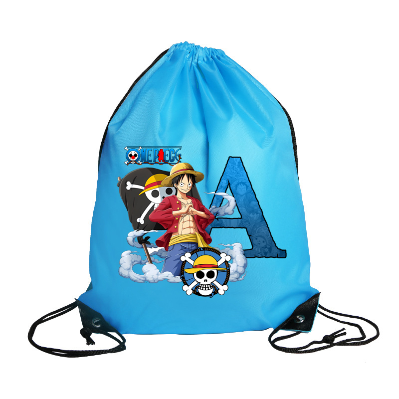 ワンピース男巾着バックパック少年防水ポリエステルハンドバッグ - Anime One Piece Merchandise のレビューと価格