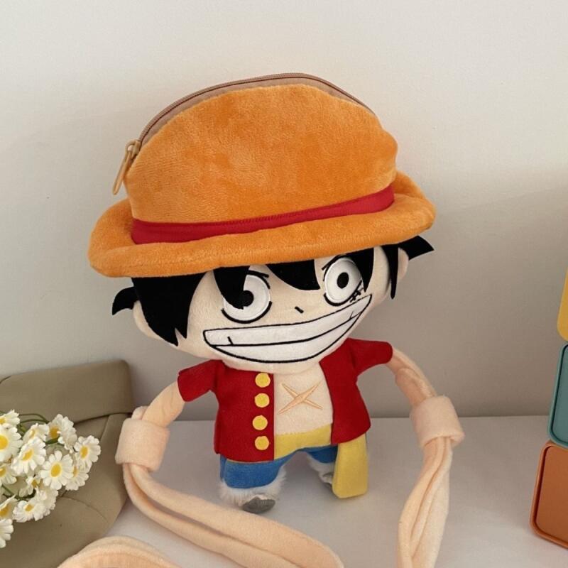 新しいワンピースぬいぐるみショルダーバッグ創造性ロングアーム - Anime One Piece Merchandise のレビューと価格